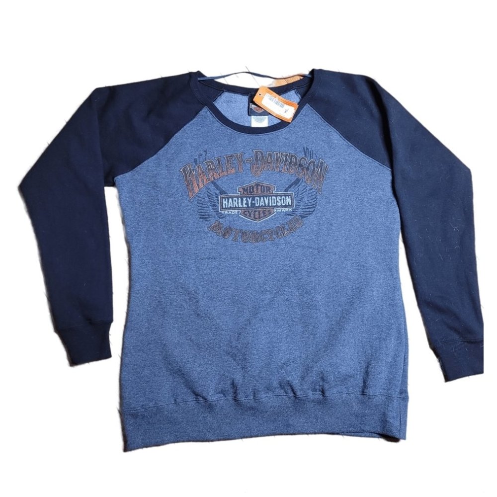 Harley-Davidson Crewneck Sweatshirt | XL | Gray/Black | NWT